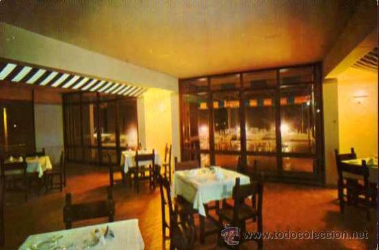 Postales: Roquetas de Mar.Restaurante la Vela. No circulada.