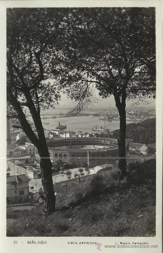 Postales: MALAGA VISTA ARTISTICA SIN ESCRIBIR
