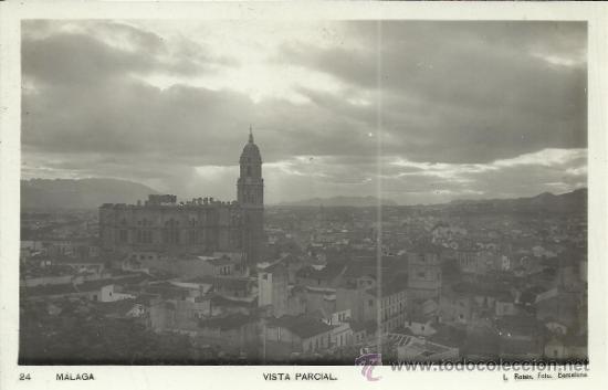 Postales: MALAGA VISTA ARTISTICA SIN ESCRIBIR