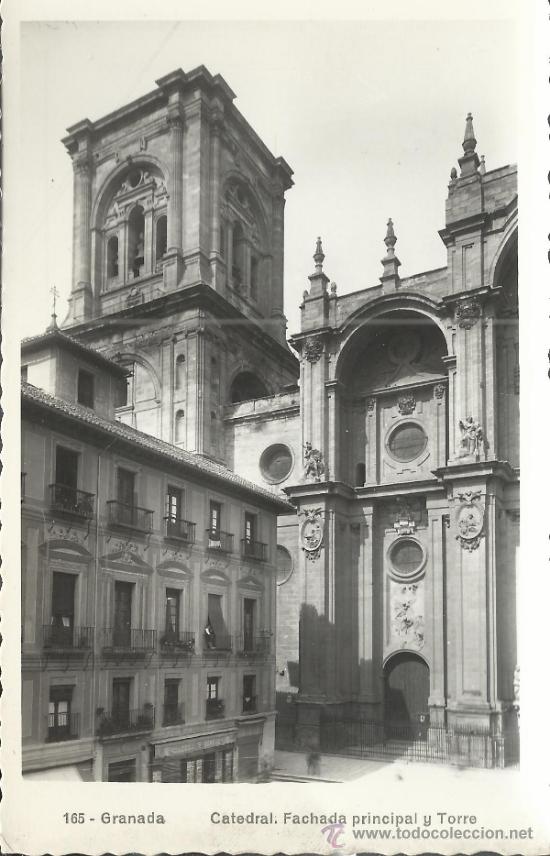 Postales: GRANADA CATEDRAL SIN ESCRIBIR - Foto 1