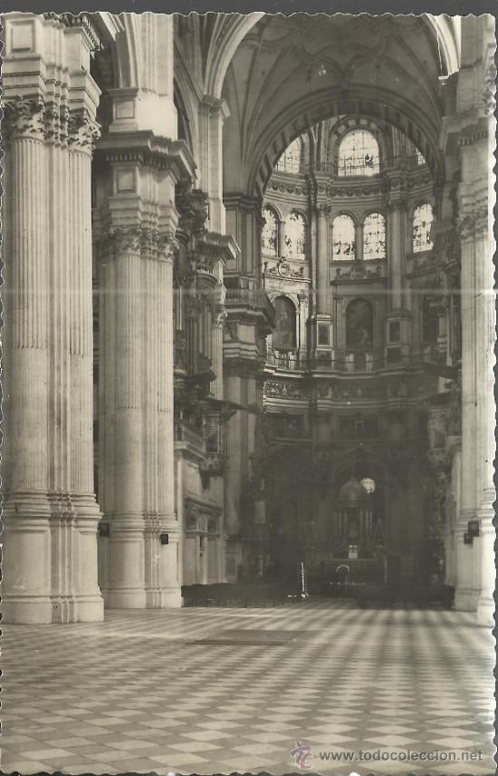 Postales: GRANADA CATEDRAL SIN ESCRIBIR - Foto 1