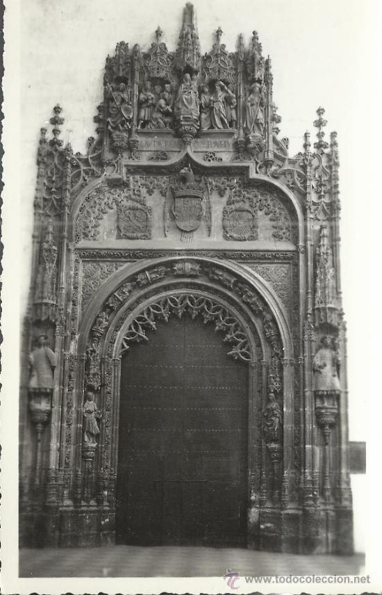 Postales: GRANADA PUERTA DE LA CAPILLA REAL - Foto 1