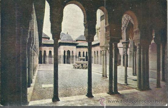 Postales: GRANADA ALHAMBRA ESCRITA - Foto 1