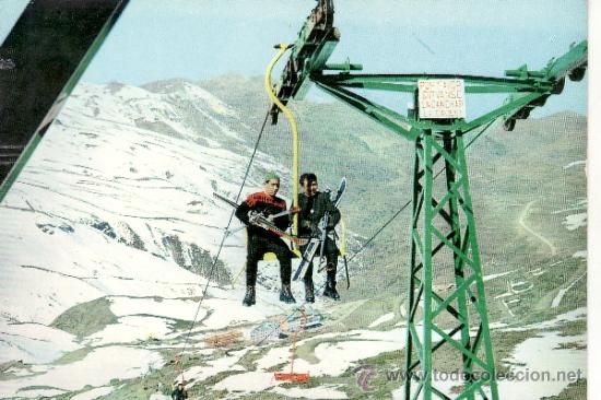 Postales: GRANADA - SIERRA NEVADA - TELESILLA - Foto 1