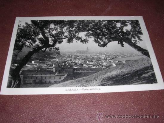 Postales: MALAGA - VISTA ARTISTICA L. ROISIN FOT. 14X9 CM.