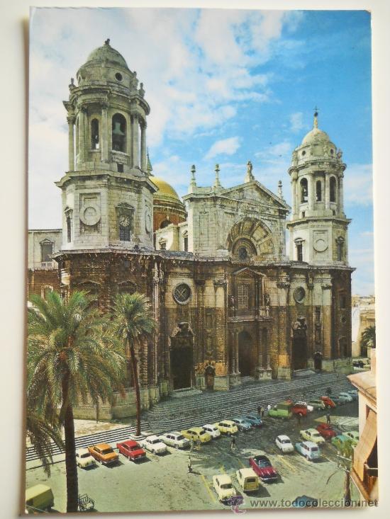 Postales: POSTAL N&ordm; 38  CATEDRALES DE ESPA&Ntilde;A -CADIZ - EDIT. VISTABELLA PUBLICIDAD AMPINOVA GAMMA