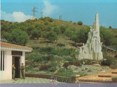 Postales: TARJETA POSTAL CUEVA DE NERJA. COSTA DEL SOL, MONUMENTO A LOS DESCUBRIDORES
