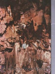 Postales: TARJETA POSTAL CUEVA DE NERJA, VISTA DESDE LA SALA DE LOS FANTASMAS
