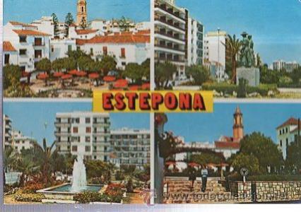 Cartoline: TARJETA POSTAL M&Aacute;LAGA, ESTEPONA
