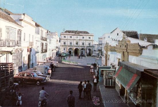 Postales: CADIZ - MEDINA SIDONIA - CALLE DE CALVO SOTELO Y PLAZA DE ESPA&Ntilde;A