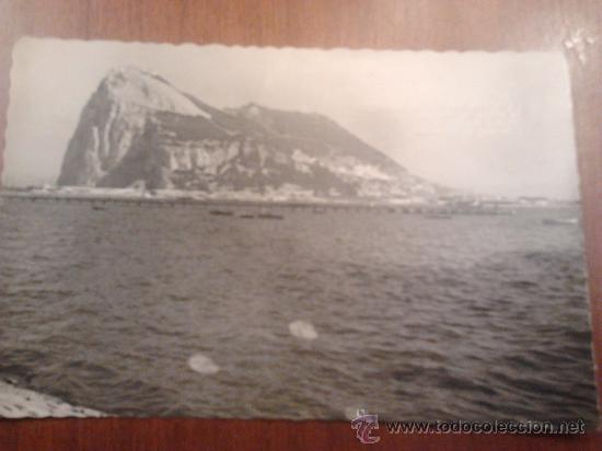 Postales: postal de la linea de la concepcion, cadiz ,pe&ntilde;on de gibraltar