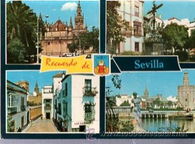 Postales: TARJETA POSTAL SEVILLA, 155, EDICIONES RO - Foto 1