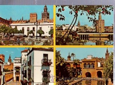 Postales: TARJETA POSTAL SEVILLA, 166, EDICIONES RO - Foto 1