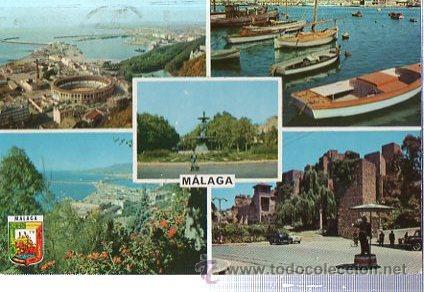 Postales: TARJETA POSTAL M&Aacute;LAGA - Foto 1