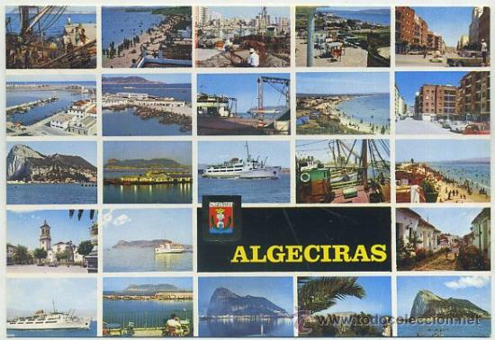 Postales: POSTAL ANTIGUA DE ALGECIRAS. DIVERSOS ASPECTOS N&ordm; 64   P-ANALG-237