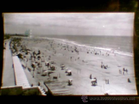 Postales: Playa Victoria Cadiz circulada Ed Sicilia n&ordm;117 b/n (b11)