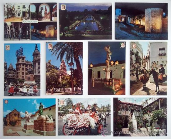 Postcards: 10 postales postal C&oacute;rdoba. A&ntilde;os 60