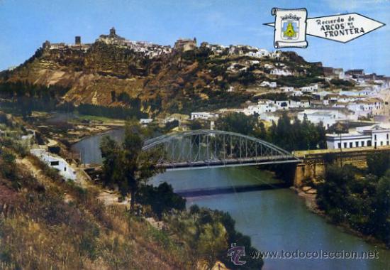 Postales: POSTAL DE ARCOS DE LA FRONTERA . CADIZ. VISTA GENERAL    P-ANARC-044