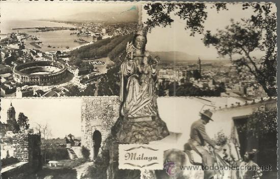 Postales: MALAGA  SIN ESCRIBIR