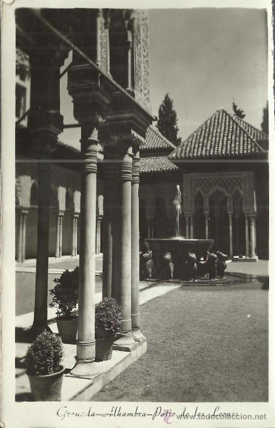 Postales: GRANADA ALHAMBRA ESCRITA - Foto 1