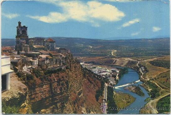 Postales: POSTAL DE ARCOS DE LA FRONTERA . CADIZ. VISTA PARCIAL DE LA IGLESIA DE SAN PEDRO P-ANARC-050