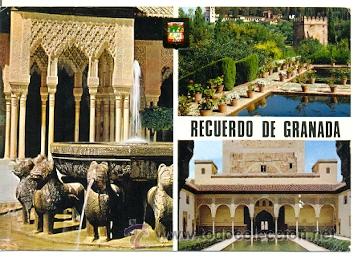 Postales: 7-esp1735. Postal Granada. Alhambra - Foto 1
