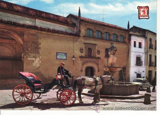 Postales: CORDOBA - PLAZA DEL POTRO Y MUSEO JULIO ROMERO DE TORRES