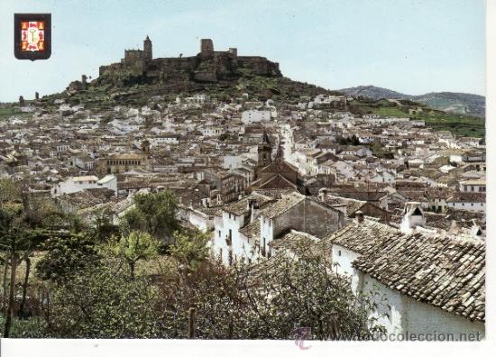 Postales: JAEN - ALCALA LA REAL - VISTA PARCIAL - AL FONDO CASTILLO DE LA MOTA