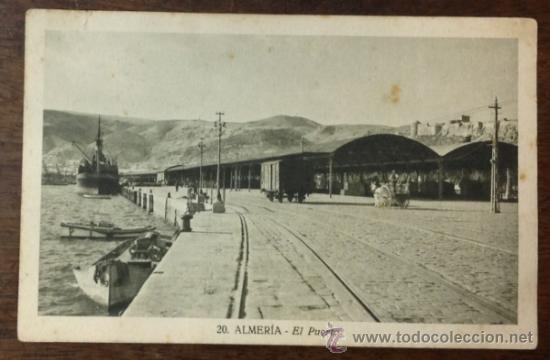 Postkarten: ALMER&Iacute;A. EL PUERTO.