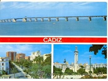 Postales: 7-esp1764. Postal Cadiz. Varias vistas