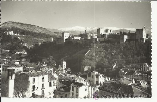 Postales: GRANADA ALHAMBRA SIN ESCRIBIR - Foto 1