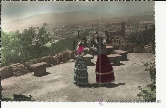 Postales: MALAGA COLOREADA  SIN ESCRIBIR