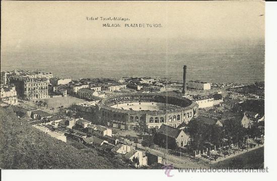 Postales: MALAGA PLAZA DE TOROS  SIN ESCRIBIR