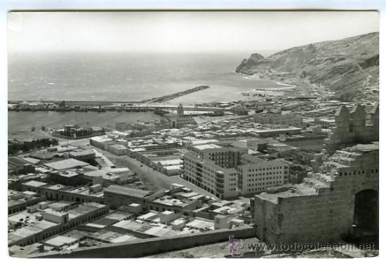 Postcards: 1027. ALMER&Iacute;A. VISTA PARCIAL.