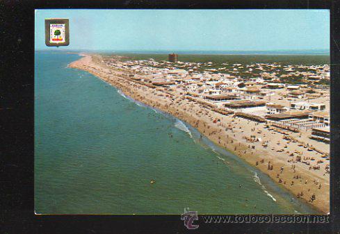Postales: TARJETA POSTAL DE PUNTA UMBRIA - PLAYA. VISTA AEREA. N&ordm; 1357. SUBIRATS CASANOVAS