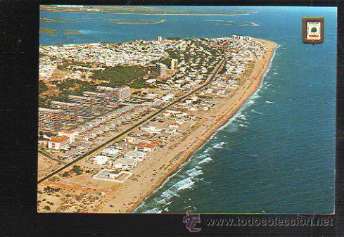 Postales: TARJETA POSTAL DE PUNTA UMBRIA - VISTA AEREA. N&ordm; 1451. SUBIRATS CASANOVAS