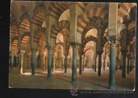 Postcards: TARJETA POSTAL CORDOBA - VISTA DEL INTERIOR DE LA MEZQUITA. 1547.