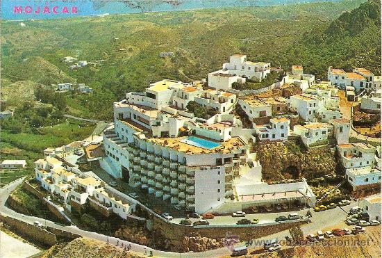 Postales: MOJACAR (ALMERIA), VISTA A&Eacute;REA - ARTESANIA GAMO N&ordm; 57 - SIN CIRCULAR