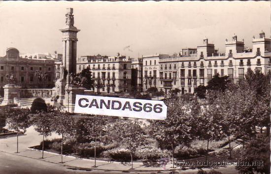 Postales: POSTAL DE CADIZ - PLAZA DE ESPA&Ntilde;A   N&ordf; 53   A&Ntilde;O 59