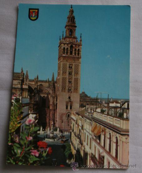 Postales: POSTAL GIRALDA DE SEVILLA - HELIOTIPIA ARTISTICA ESPA&Ntilde;OLA - 1962