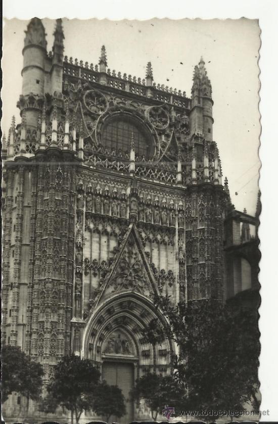Postales: SEVILLA CATEDRAL SINE SCRIBIR ED ARRIBAS - Foto 1