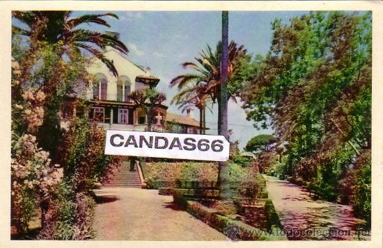 Postales: POSTAL DE ALGECIRAS CADIZ HOTEL REINA CRISTINA  A&Ntilde;O 1959