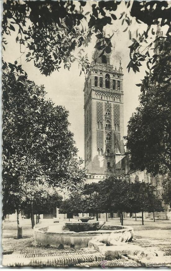 Postales: SEVILLA.-PATIO DE LOS NARANJOS.-EDICIONES ARRIBAS N&ordm; 19