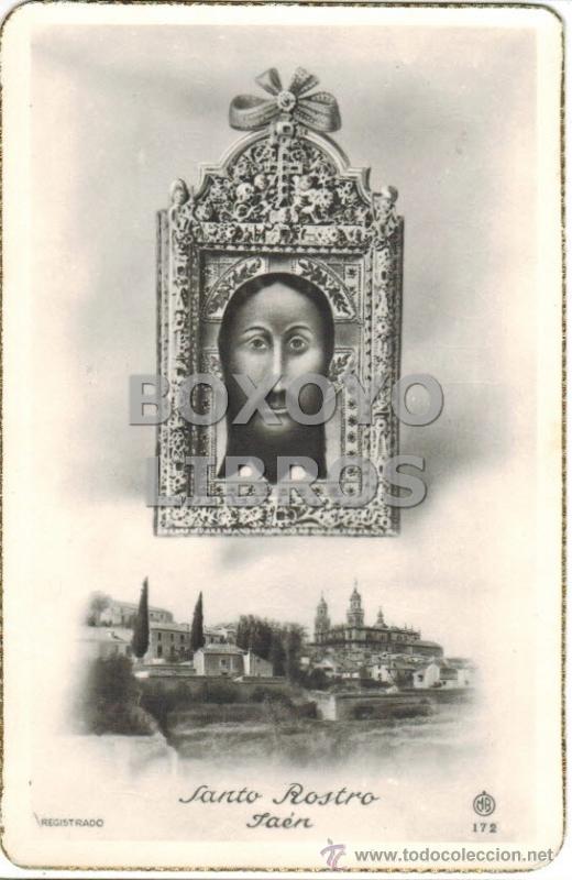 Postales: Santo Rostro. Ja&eacute;n. Escrita en 1963 - Foto 1