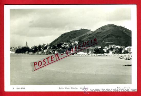 Postales: POSTAL MALAGA, BELLA VISTA, CALETA, LIMONAR,   P75452