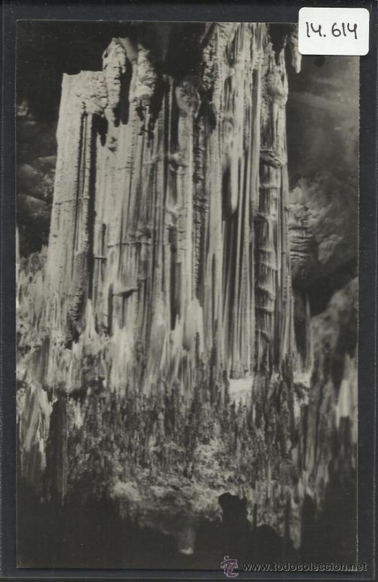 Postales: CUEVA DE NERJA - COLUMNA GIGANTE - SOM CEREZO - (14.614)