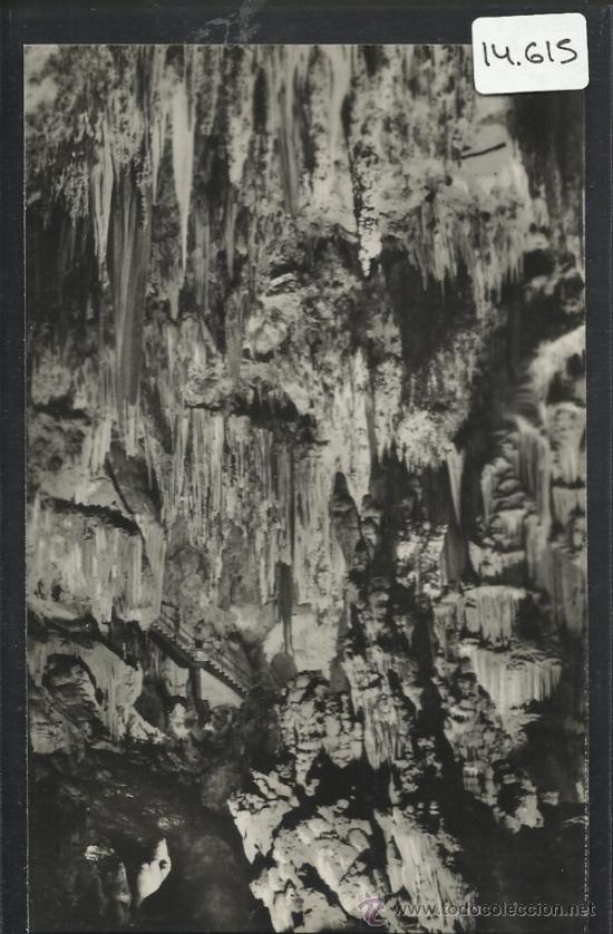 Postales: CUEVA DE NERJA - VISTA GENERAL SALA CASCADA - SOM CEREZO - (14.615)