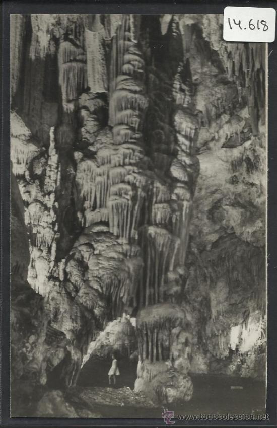 Postales: CUEVA DE NERJA - ARCO DE LA COLUMNA CENTRAL - SOM CEREZO - (14.618)