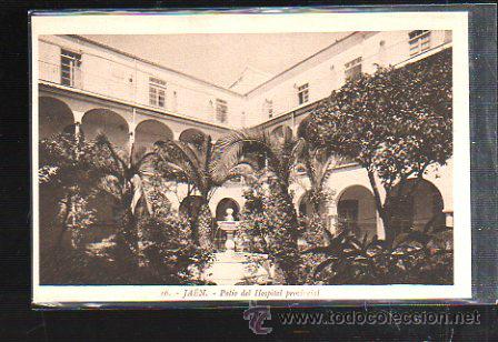 Postkarten: TARJETA POSTAL DE JAEN - PATIO DEL HOSPITAL PROVINCIAL. 16. L.ROISIN
