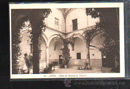 Postkarten: TARJETA POSTAL DE JAEN - PATIO DEL HOSPICIO DE MUJERES. 19. L.ROISIN